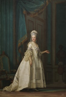 Portrait of Juliane Marie (1729-1796), Queen of Denmark and Norway, 1776.