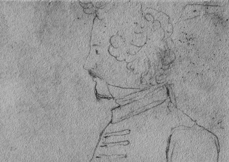 Portrait of Karl Marx (1818-1883) as a student in Bonn, ca 1836.