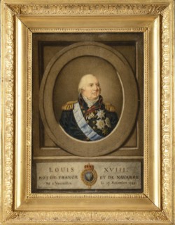 Portrait of Louis XVIII (1755-1824), 1815.
