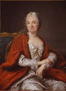 Portrait of Madame Geoffrin (1699-1777), ca 1760.