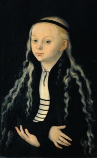 Portrait of Magdalena Luther (1529-1542), c.1540.