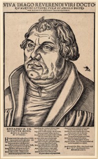 Portrait of Martin Luther (1483-1546), 1546.