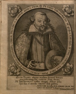 Portrait of Peter Theodoricus (1580-1640), 1671.