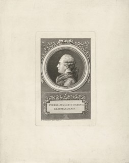 Portrait of Pierre-Augustin Caron de Beaumarchais (1732-1799), 1778.