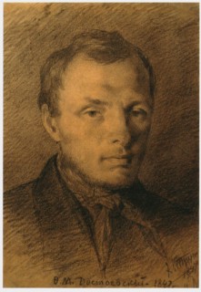 Portrait of the author Fyodor Mikhaylovich Dostoyevsky (1821-1881), 1847.