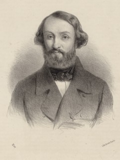 Portrait of the composer Albert Grisar (1808-1869), 1850.