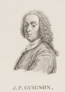 Portrait of the composer and violinist Jean-Pierre Guignon (1702-1774), 1740.