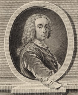 Portrait of the composer and violinist Jean-Pierre Guignon (1702-1774), 1755.