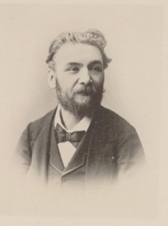 Portrait of the composer Ernest Guiraud (1837-1892), 1887.