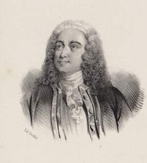 Portrait of the composer Georg Friedrich Haendel (1685-1759), .