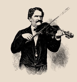 Portrait of the composer Joseph Gungl (1810-1889), 1874.