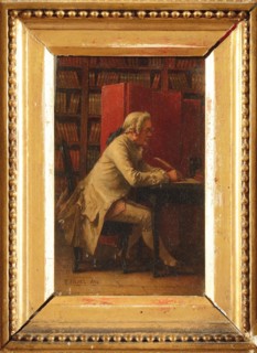 Portrait of the naturalist Georges-Louis Leclerc, Comte de Buffon (1707-1788), 1864.