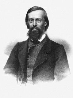 Portrait of the poet Apollon Maykov (1821-1897), 1860s.