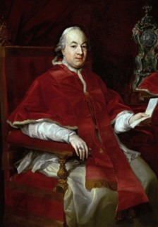 Portrait of the Pope Pius VI (1717-1799), 1776.