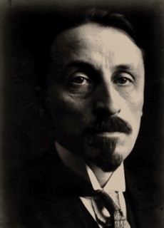 Portrait of the writer and dramatist Boris Konstantinovich Zaytsev (1881-1972), 1920s.