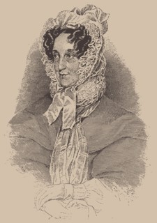 Portrait of the writer Caroline Pichler (1769-1843), .