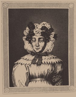 Portrait of the writer Caroline Pichler (1769-1843), c. 1850.