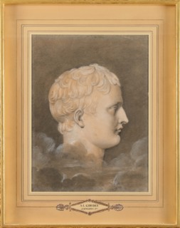 Profile of Napoléon I Bonaparte (1769-1821), 1812.