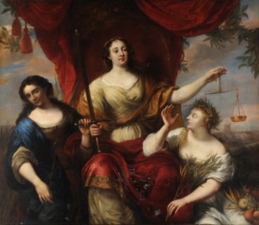 Prudence, Justice, and Peace, 1662.