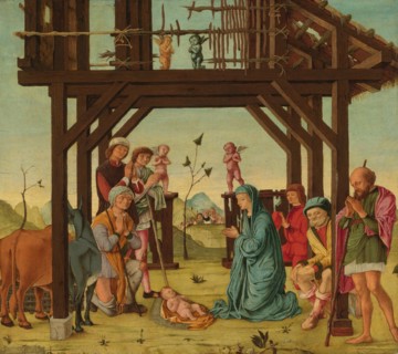 The Adoration of the Shepherds, ca 1485.
