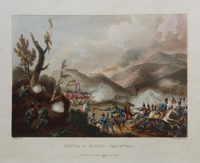 The Battle of Buçaco on September 27, 1810, 1815.