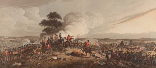 The Battle of Quatre Bras on 16 June 1815, 1816.