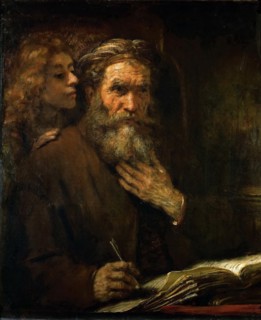 The evangelist Matthew and the angel, 1661.