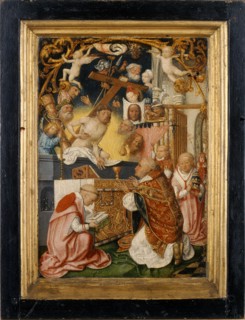 The Mass of Saint Gregory the Great, c. 1500.