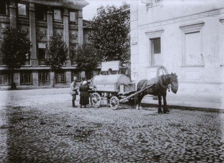 The New Basmannaya street in Moscow, 1920s.