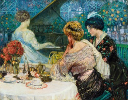 The piano player, 1913.