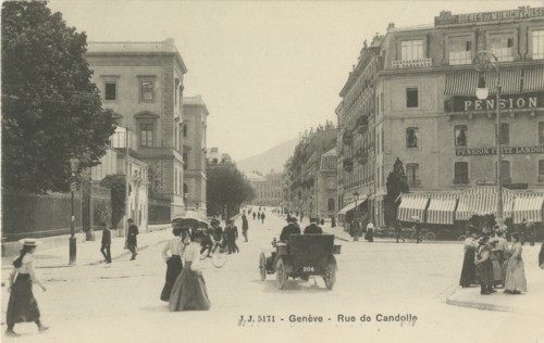 The Plaine de Plainpalais in Geneva, Early 20th cen..
