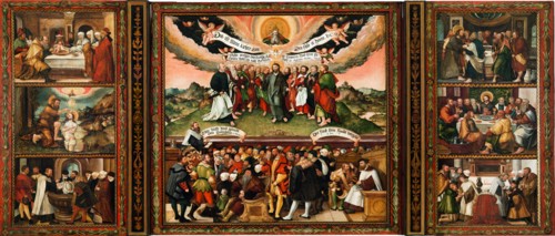 The Reformation Altarpiece, 1554-1555.