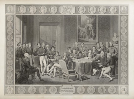 The Congress of Vienna, 1819.