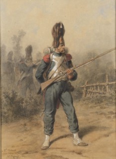Foot Grenadier of the Imperial Guard, 1859.