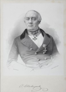 Portrait of Stepan Petrovich Shevyryov (1806-1864), Mid of the 19th cen..