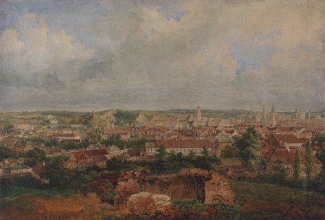 View of Vilna, 1840s.