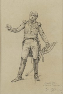 Marshal François-Joseph Lefebvre (1755-1820) during the Abdication of Napoleon, 1814.