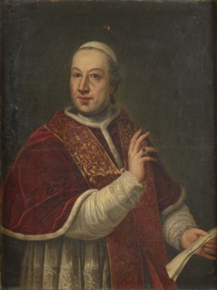 Portrait of the Pope Pius VI (1717-1799), Second Half of the 18th cen..