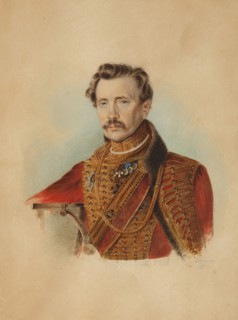 Mikhail Grigorievich Khomutov (1795-1864), 1838.