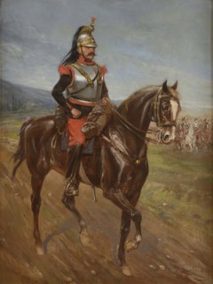 Cuirassier of the 1st Cuirassier Regiment, 1905.