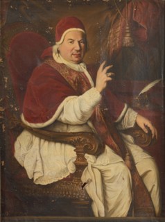 Portrait of the Pope Benedict XIV (1675-1758), Second Half of the 18th cen..
