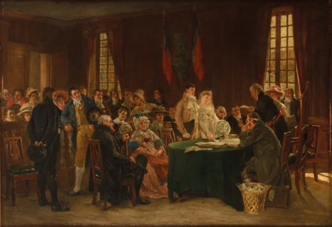 The Marriage during the First Empire.