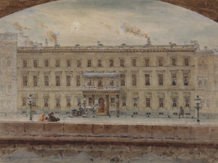 The Reserve House of the Winter Palace, 1860.