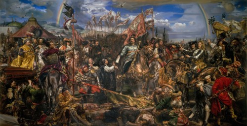 John III Sobieski sending message of victory to the Pope Innocent XI after the Battle of Vienna, 188