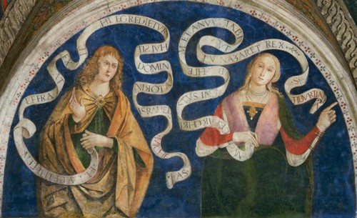 The Prophet Micah and the Tiburtine Sibyl, 1492-1495.