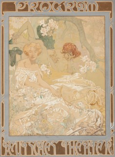 Deutsches Schauspielhaus. Theatre programme, 1908.
