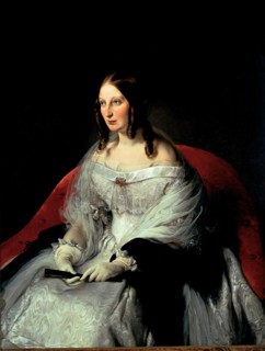 Portrait of Sarah Louise Strachan (1818-1881), principessa di Sant'Antimo, 1840-1844.