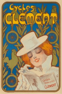 Cycles Clement, c. 1900.