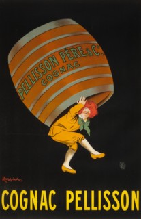 Cappiello, affiche pour le Cognac "Pellisson"