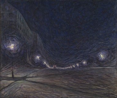 Hornsgatan, la nuit, 1902.